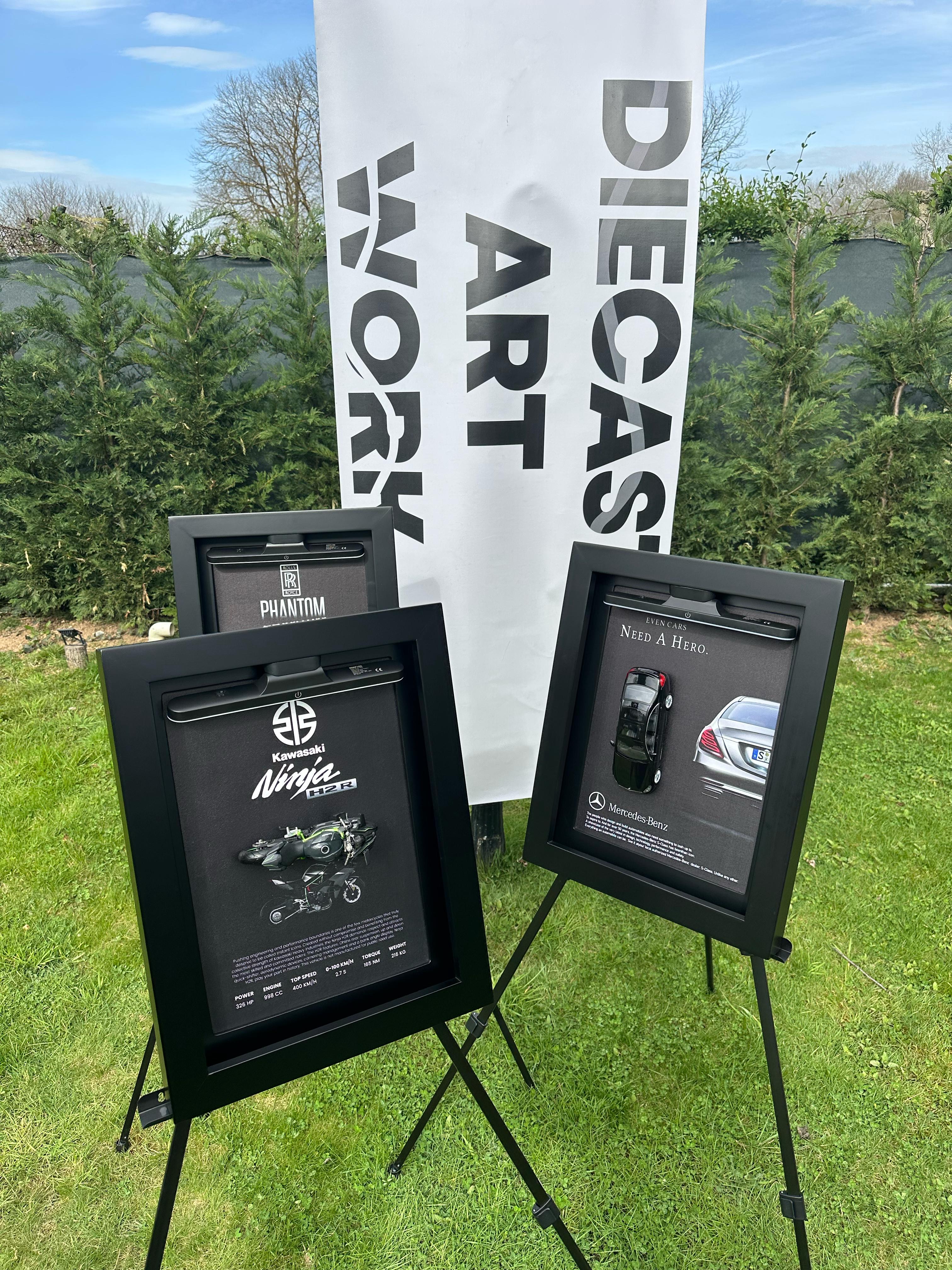 Premium artwork display